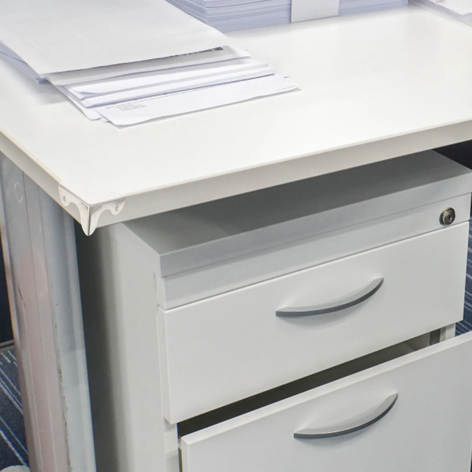 

16Pcs Iron Box Corner Protectors Retro Style Decorative Edges Covers Protective Guards for Wooden Jewelry Boxes Cabinets