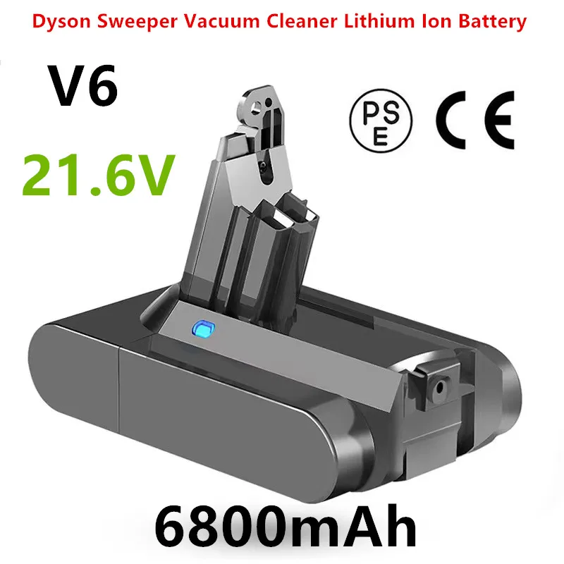 Akumulator litowo-jonowy 21,6 V 6800 mAh V6 do odkurzacza Dyson Sweeper