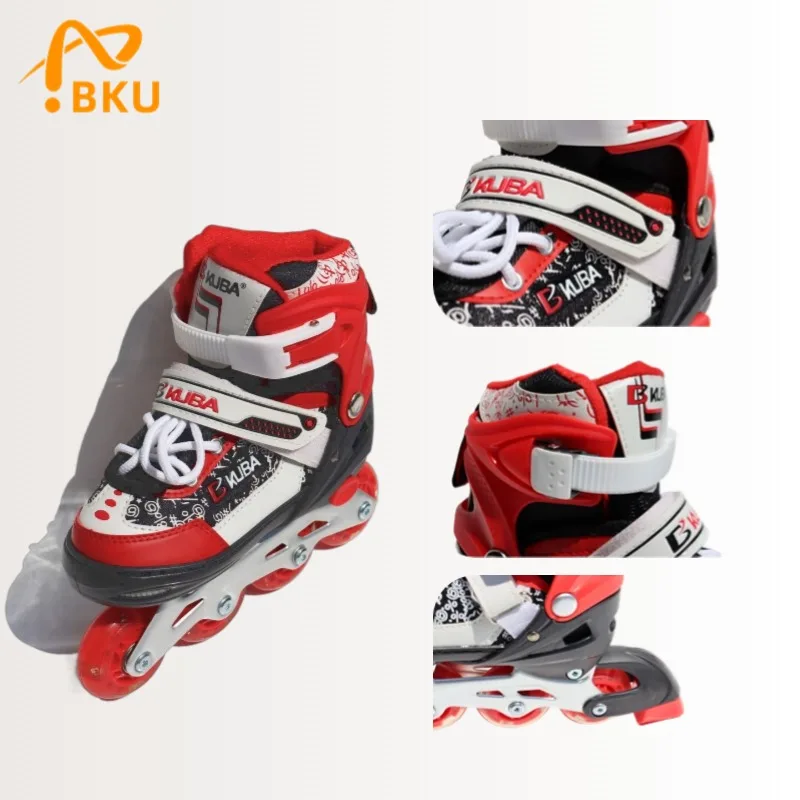 

Kids Inline Skates BKU K08 - Breathable, non-stuffy, safe protection, gentle on feet. Perfect roller skates for children
