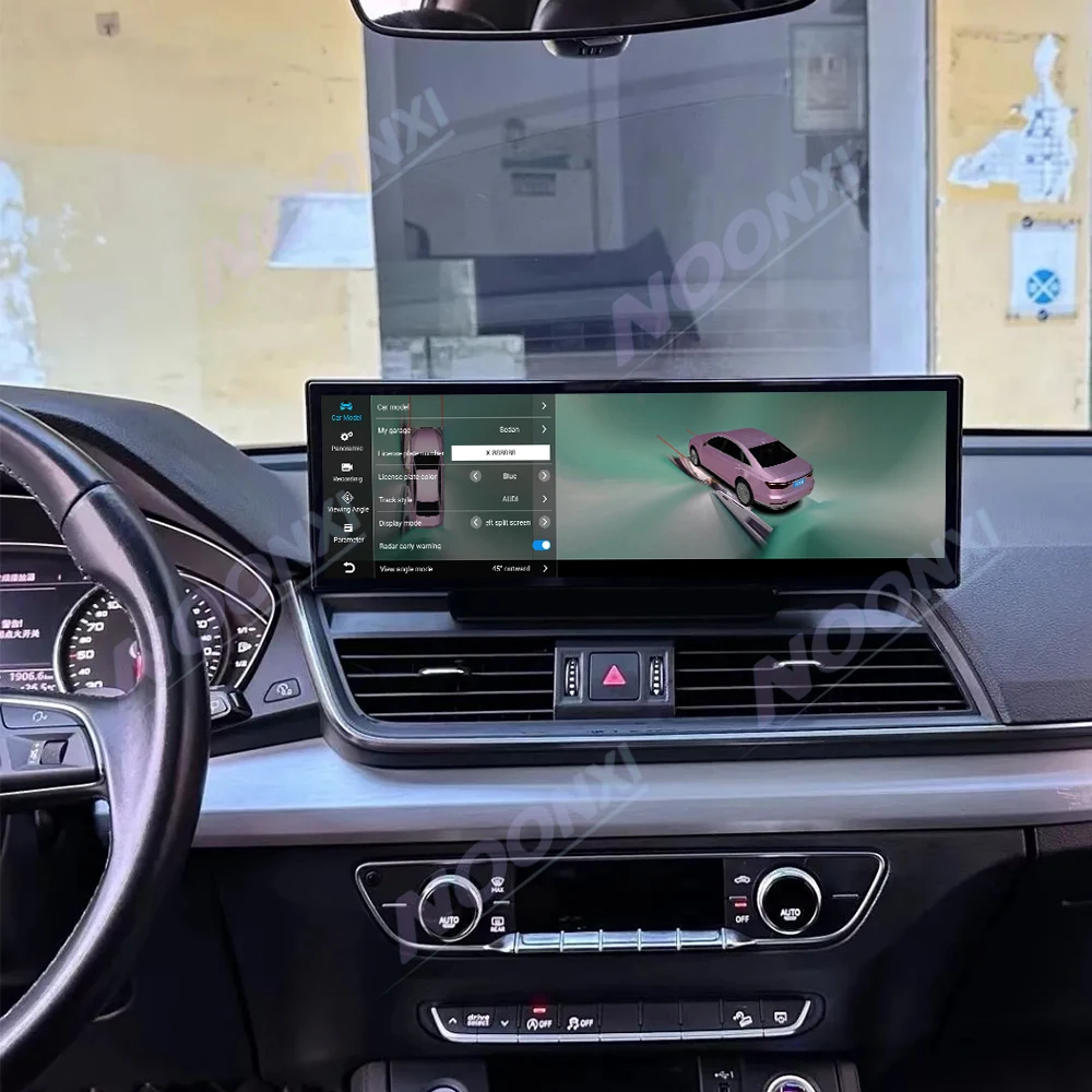 สําหรับ Audi Q5 Q5L 2018-2020 14.9 "CarPlay วิทยุเครื่องเล่นเพลงนําทางสเตอริโอรถ media Android Head Unit