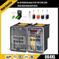 einkshop 664xl Refill Kit Replacement Ink Cartridge for hp 664 hp664 Deskjet 1115 2135 3635 2138 3636 3638 4535 4536 4538 4675