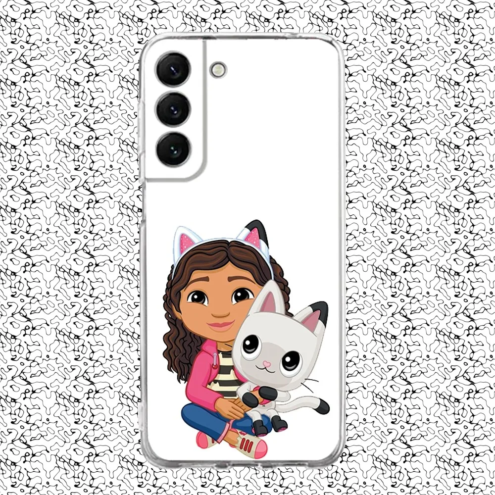 Cute G-Gabbys D-Dollhouse Phone Case Silicone For Samsung S30,S23,21,22,20 Ultra,S20 FE lite,S10,9,PIus Note20ultra Cover Clear