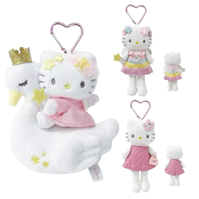 

Мультфильм Hello Kitty's плюшевая кукла кулон Heisei длинные ноги NIC Лебедь единорог sanrios плюшевая игрушка аниме мягкие игрушки брелок подарок