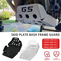 Motorcycle CNC Accessories skid plate bash frame guard FOR BMW F650GS F700GS F800GS Adventure F 650 700 800 GS ADV all years
