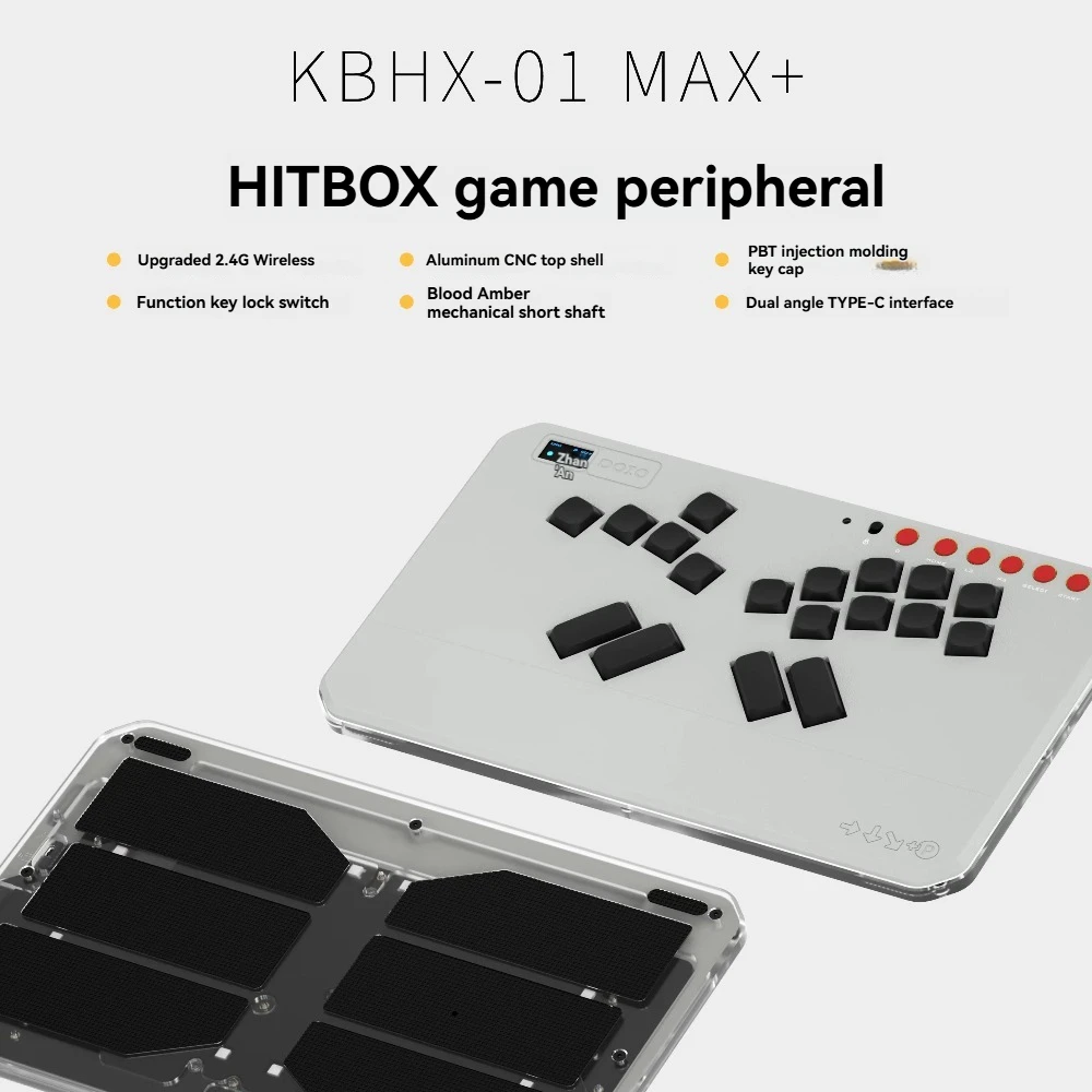 DOIO KBHX 01 MAX+ HITBOX Mechanical Switch Keyboard Spraying