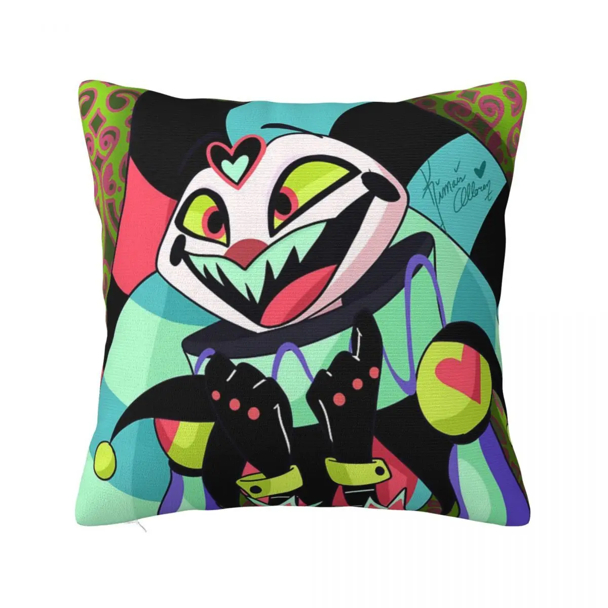 Excited Fizzarolli Pillow Cover Sofa Cushion Cover Anime Body Pillow Case Pillow Case Pillow Cover