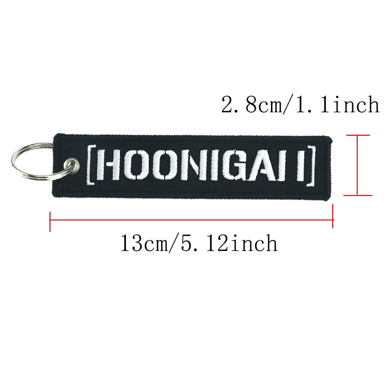 1PCS Cute Car Key Chain Embroidery Aviation Gifts Keyring Key Tag Holder for Motorcycles Keychains