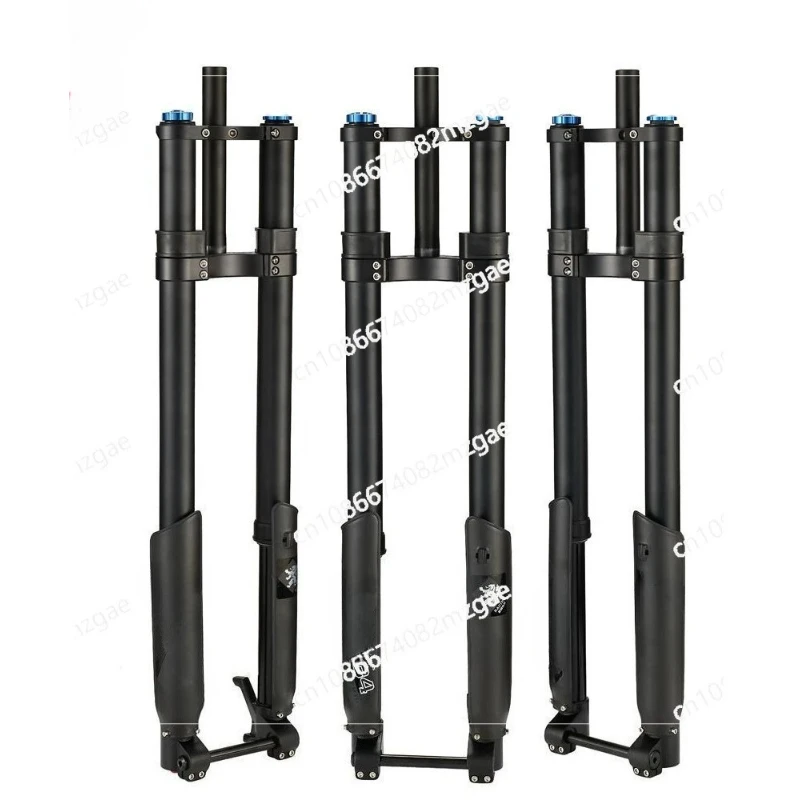 Bicycle shock absorber air fork, shoulder inverted fork, bobbin spring spring shock absorber bicycle bracket fittings