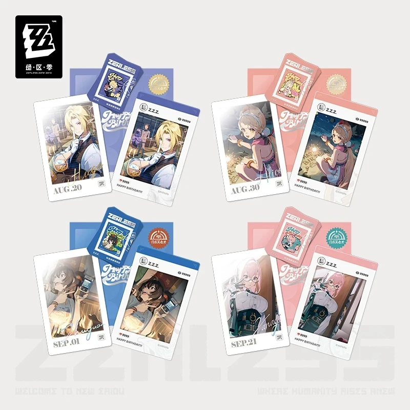 official-zenlesszonezero-genuine-anime-hb2u-series-“birthday-moments”-commemorative-set-vol-8-character-merchandise-gift