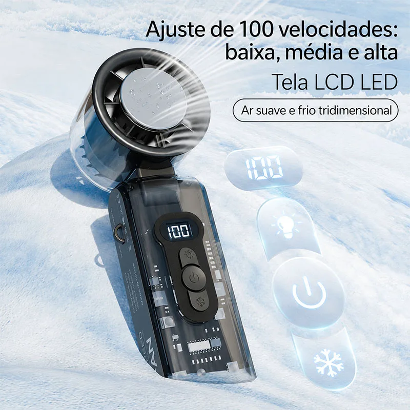 nouveau-ventilateur-portable-transparent-100-vitesses-refroidissement-par-glace-13000-tr-min-batterie-3600-mah-12h-pliable-affichage-numerique-avec-lumiere-pour-les-trajets-quotidiens