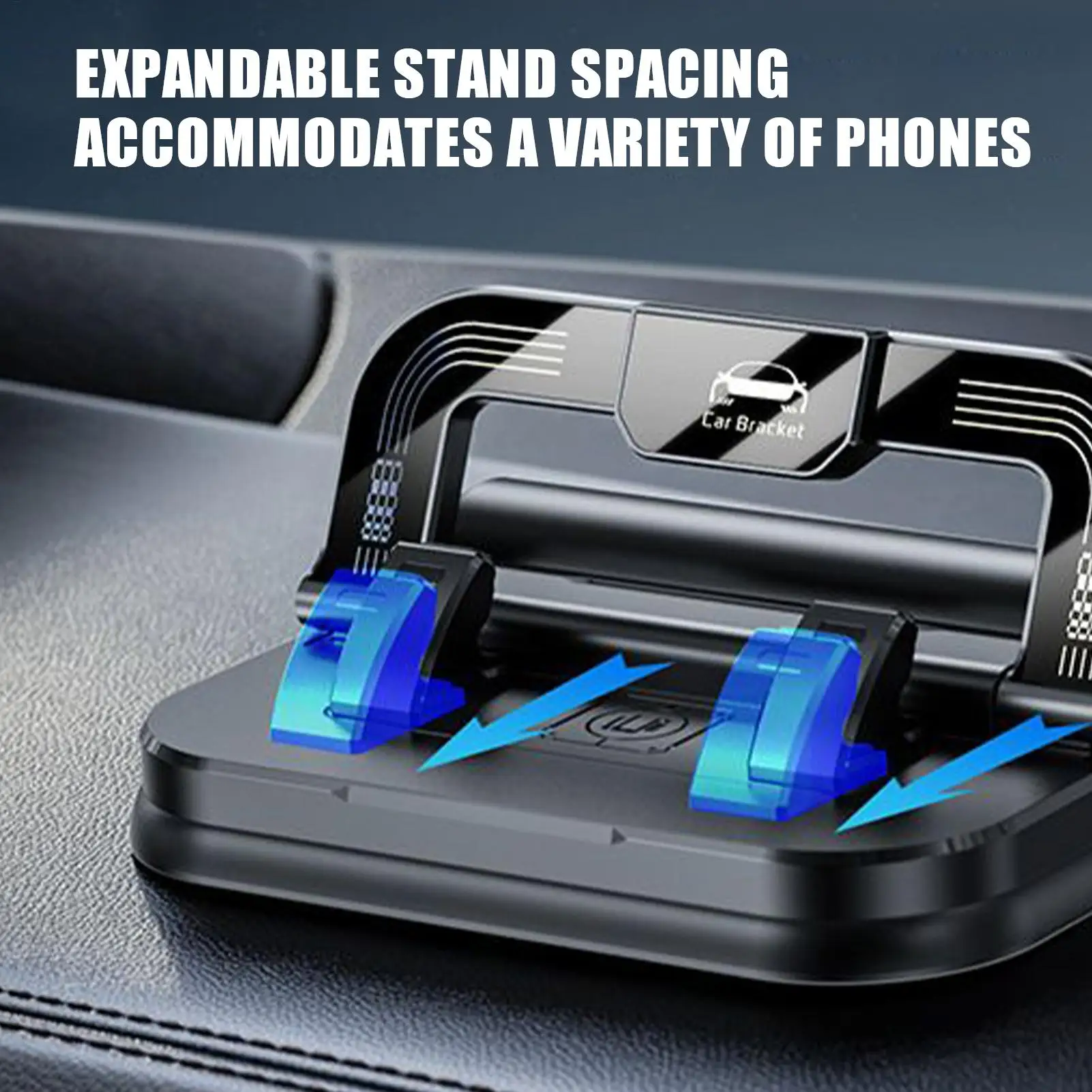 

Phone Holder For Car Number Plate Cellphone Mount 2-in-1 Adjustable Suction Phone Holder Number Plate For Automotive Vehicle