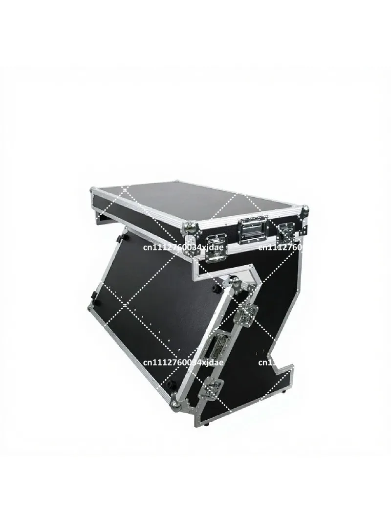 Stage DJ Equipment Transport Case Heavy Duty Tool Cabinet with Wheels