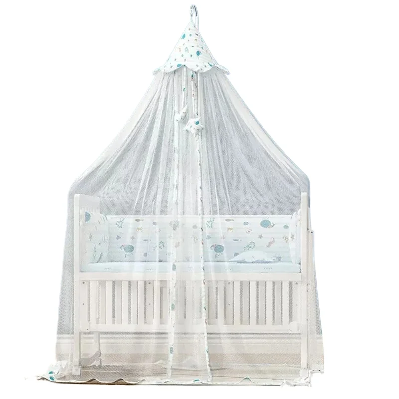 

Breathable hanging crib mosquito net Foldable children's mosquito net with bracket