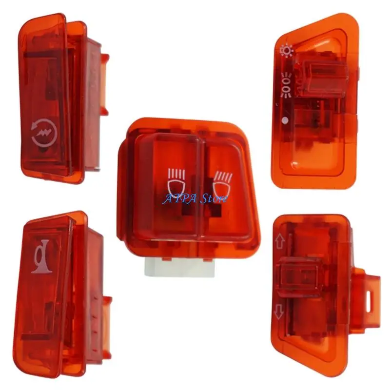 

U13C Scooters Motorcycle Switch Button High Low Beam Turn Horn Accessories