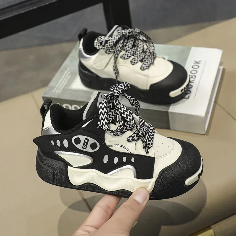 

Fashionable Children Casual Shoes Fun Round-toe Bread Shoe Non-slip Kids Sneakers Boys and Girls Running Outdoor Sports Shoe New