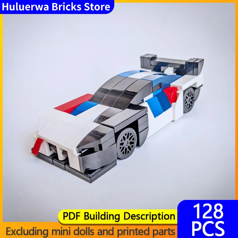 

Speed Racing Car Model MOC Building Bricks M4 GT3 Hypercar Modular Technology Gifts Holiday Assemble Children Toys Suit