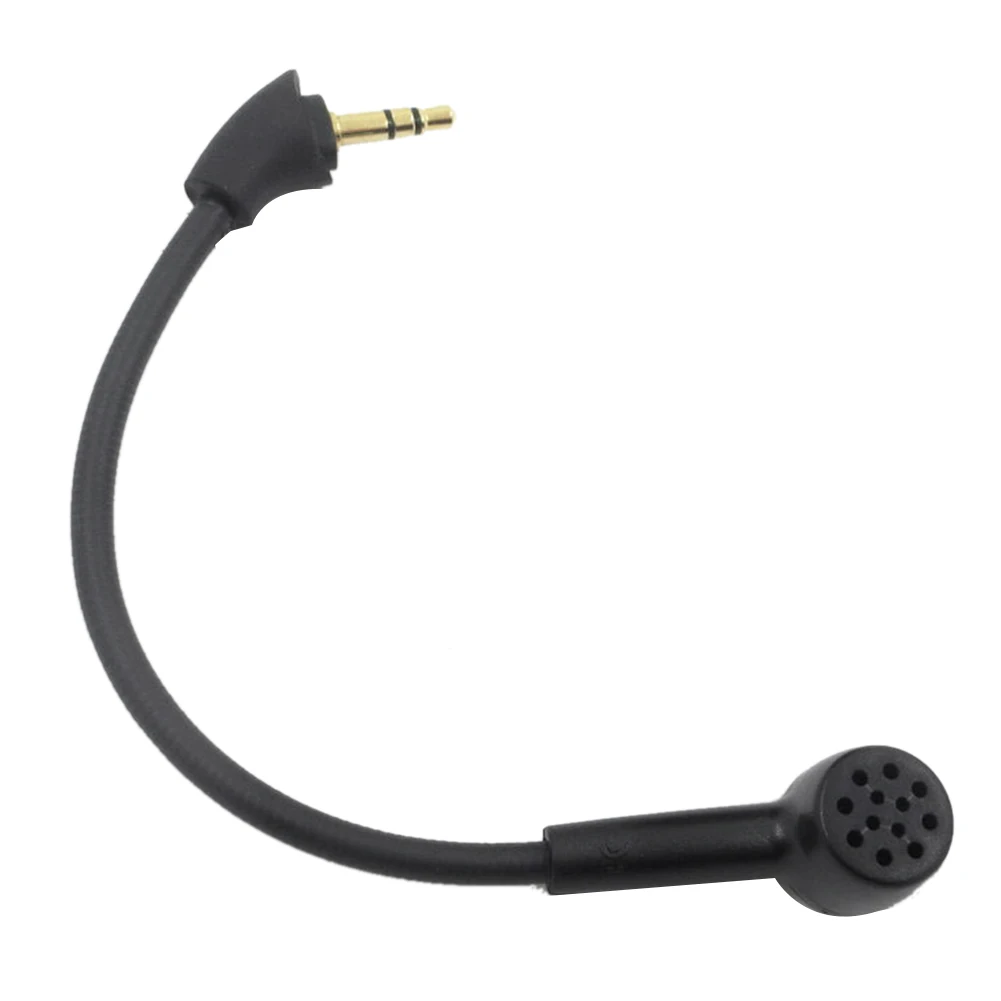 POP-lReplacement Game Mic 3.5mm Microphone for HyperX Cloud Mix Gaming Headsets Headphones Gooseneck