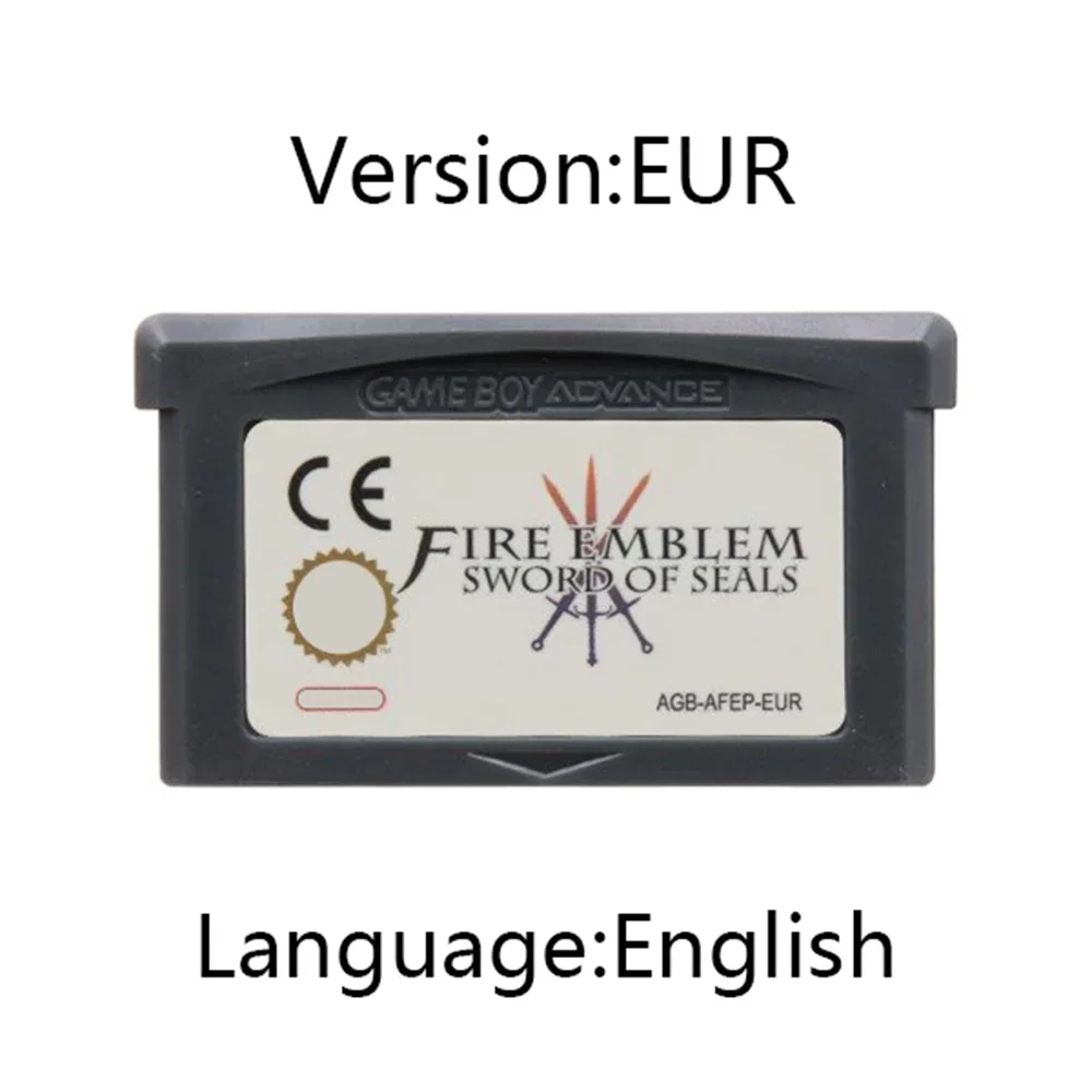 GBA Game Cartridge Fire Emblem Series 32-Bit-Videospielkonsolenkarte The Sacred Stones Sword of Seals Binding Blade für GBA NDS – Detail 11