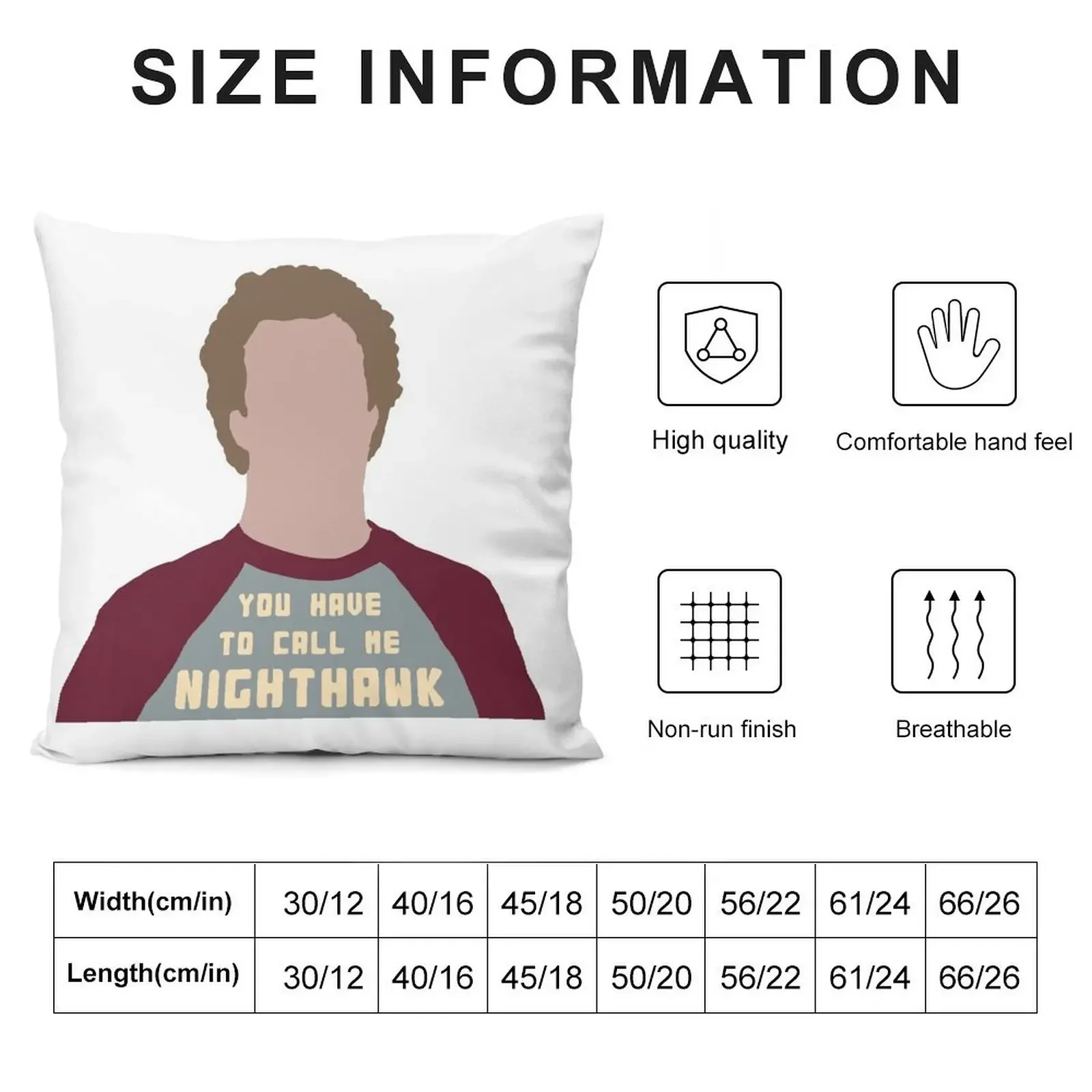 StepBrothers-Nighthawk Throw Pillow Cushion Cover For Sofa ornamental pillows for living room pillow