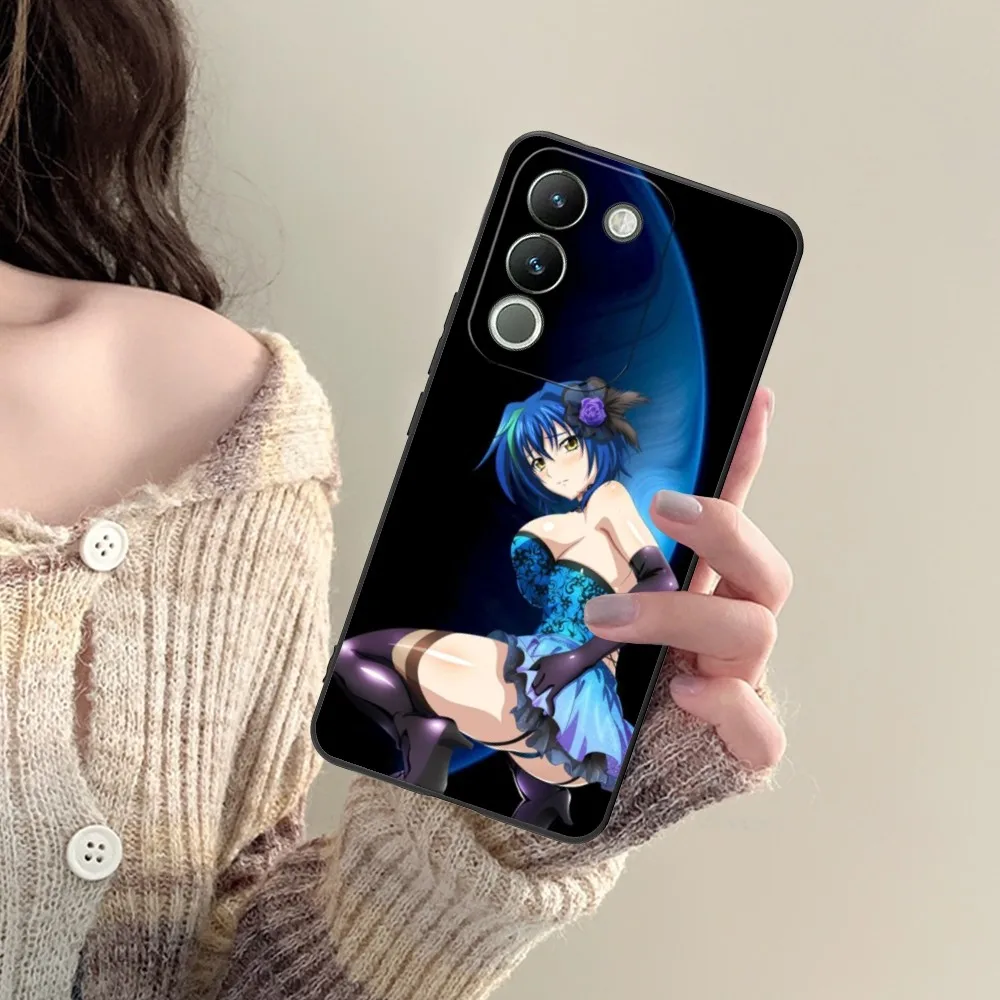 High School DXD Xenovia Cell Phone Case for VIVO Y95 Y93 Y31 Y20 V19 V17 V15 Pro X60 NEX Black Soft Phone Cover Funda