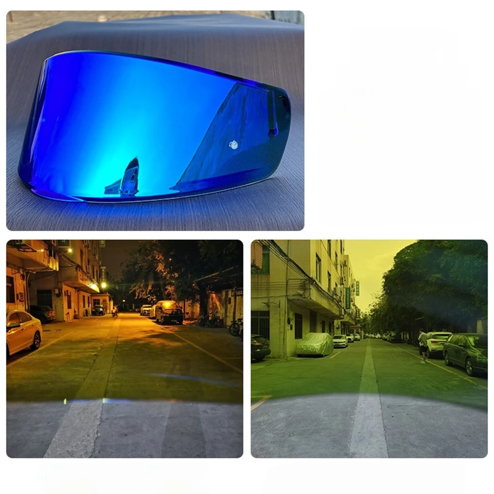 Motorcycle Helmet Visor plating silver Deep Smoke Replacement Lens helmet Visor Fit for LS2 FF801 FF397 3