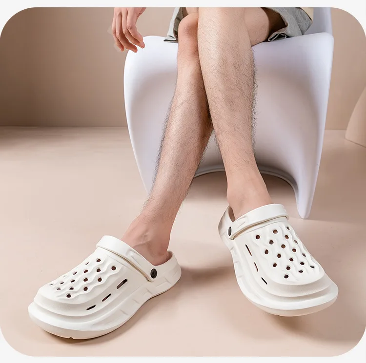 New Thick Bottom Slippers Summer EVA Women's Sandals  Home Slides Soft Dry Clogs Wedges Platform Garden Shoes Beach Sandals