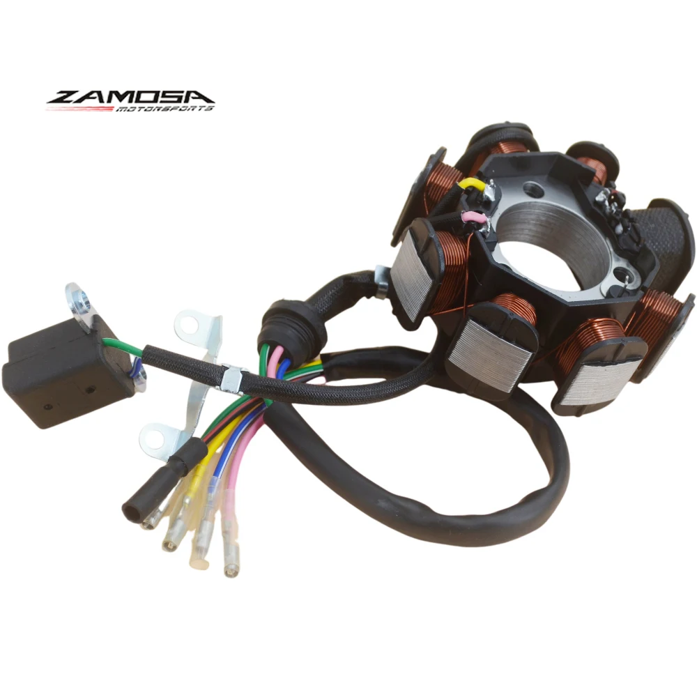 CB125 WY125 WY150 CB150 WY CB 125 150 Motorcycle 8 Pole Magnetic Stator Coil Generator Spare Parts Stator Coil  WY125 WY150