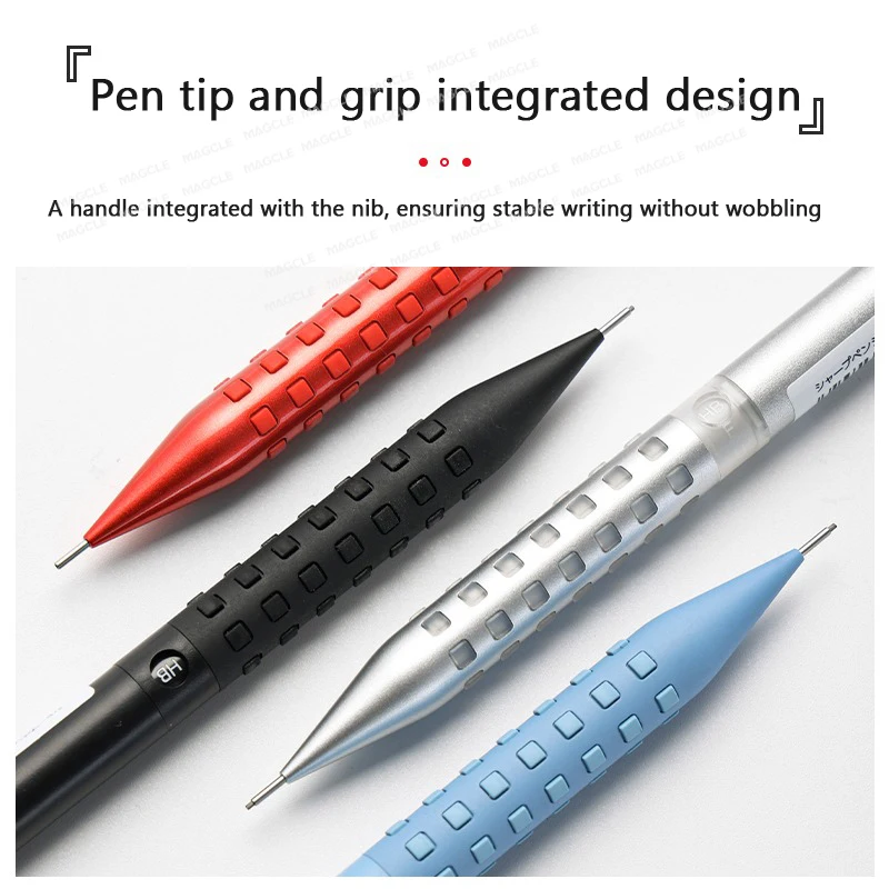 Pentel Smash Q1005 Art Drawing Metal Activity Mechanical Pencil Low Center of Gravity Slip-Resistant 0.5mm For Sketching,Writing - view 4