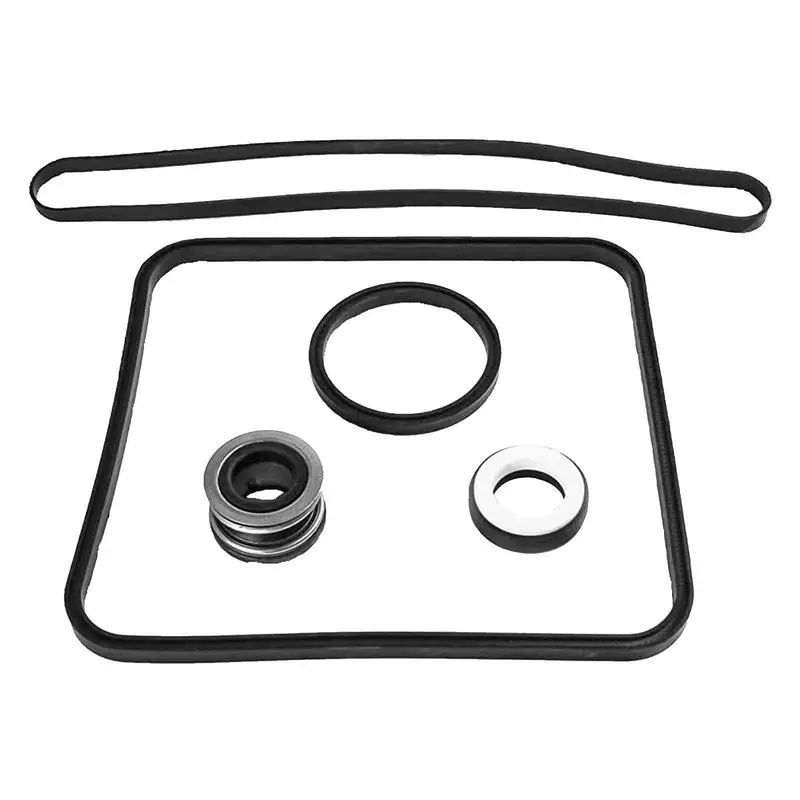 New Swimming Pool Pump Gaskets Water Pump Gasket Rubber Pool Filter Gasket Replacement With 1 Two-piece Shaft Seal Assembly