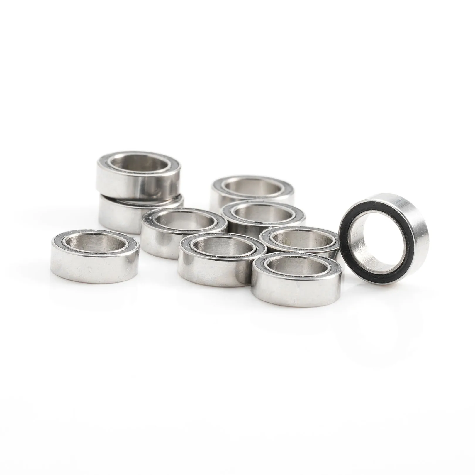 R168RS Lager ABEC-7 10Pcs 1/4 "x3/8" x1/8 "zoll Miniatur R168 2RS Ball lager Für RC Modell Teile R168-RS RI-614DD – Detail 6
