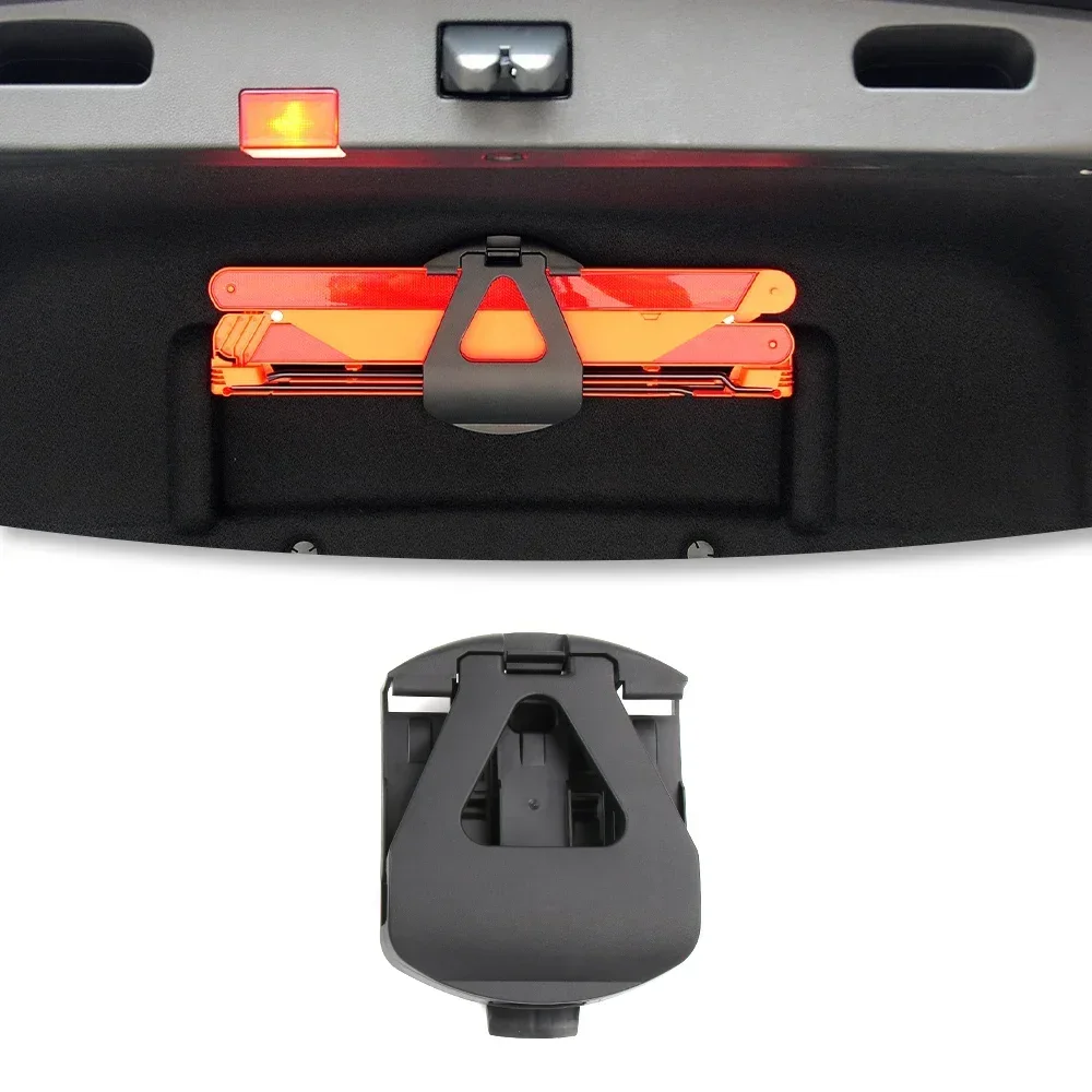 For Mercedes C E CLS  W204 W212 W207 W218 1 PC Triangle Warning Sign Triangle Bracket  Holder Triangle Warning Sign  Support