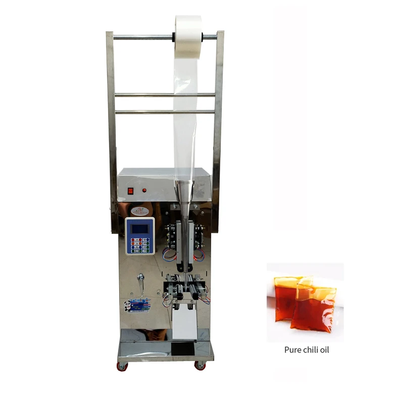 

Automatic Filling Sealing Machine Oil Vinegar Water Packing Machine Quantitative Liquid Packaging Machine 50-500ml