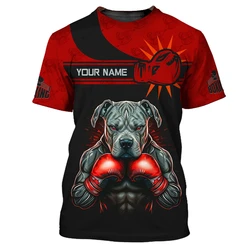 Boxing Fitness Sport Mma T-shirt Men's Clothing Customize 3D Print Crewneck Muay ThaI T Shirts Daily Street Fashion Tee Top 2025