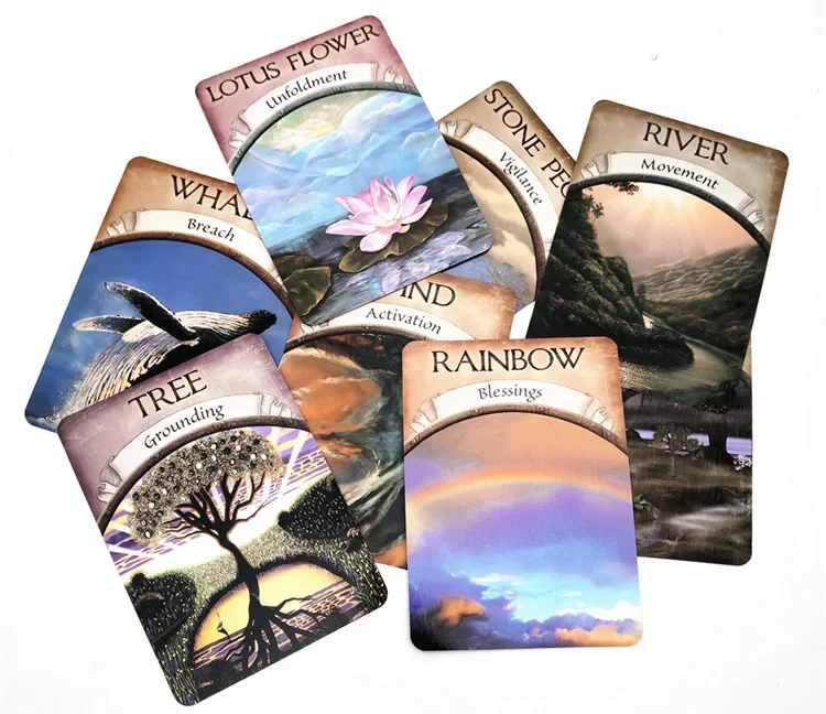 Magic Oracle Cards Earth Magic: leggi il destino Gioco di carte dei tarocchi Gioco da tavolo