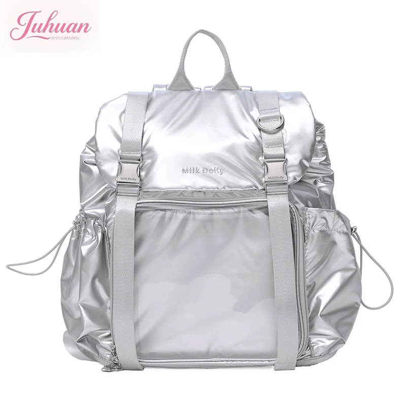 Japanese original casual large food ltabag backpack daily schoolbag baby bags comic show drawstring large capacity backpack