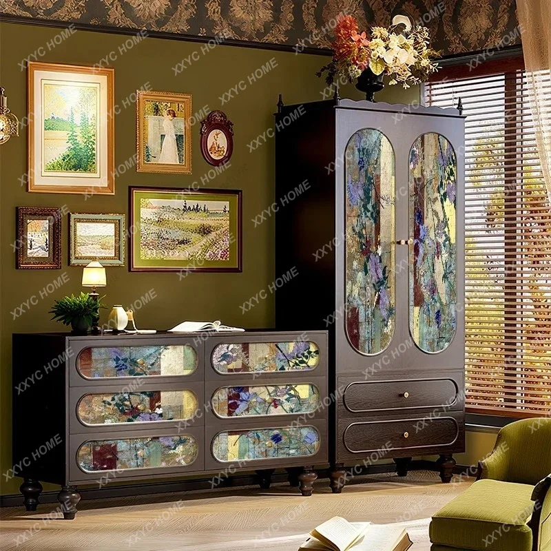 Armarios de Madera para Adultos, Ahorro de Espacio, Organizador de Almacenamiento para Dormitorio, Ropero de Madera, Muebles para el Hogar FT