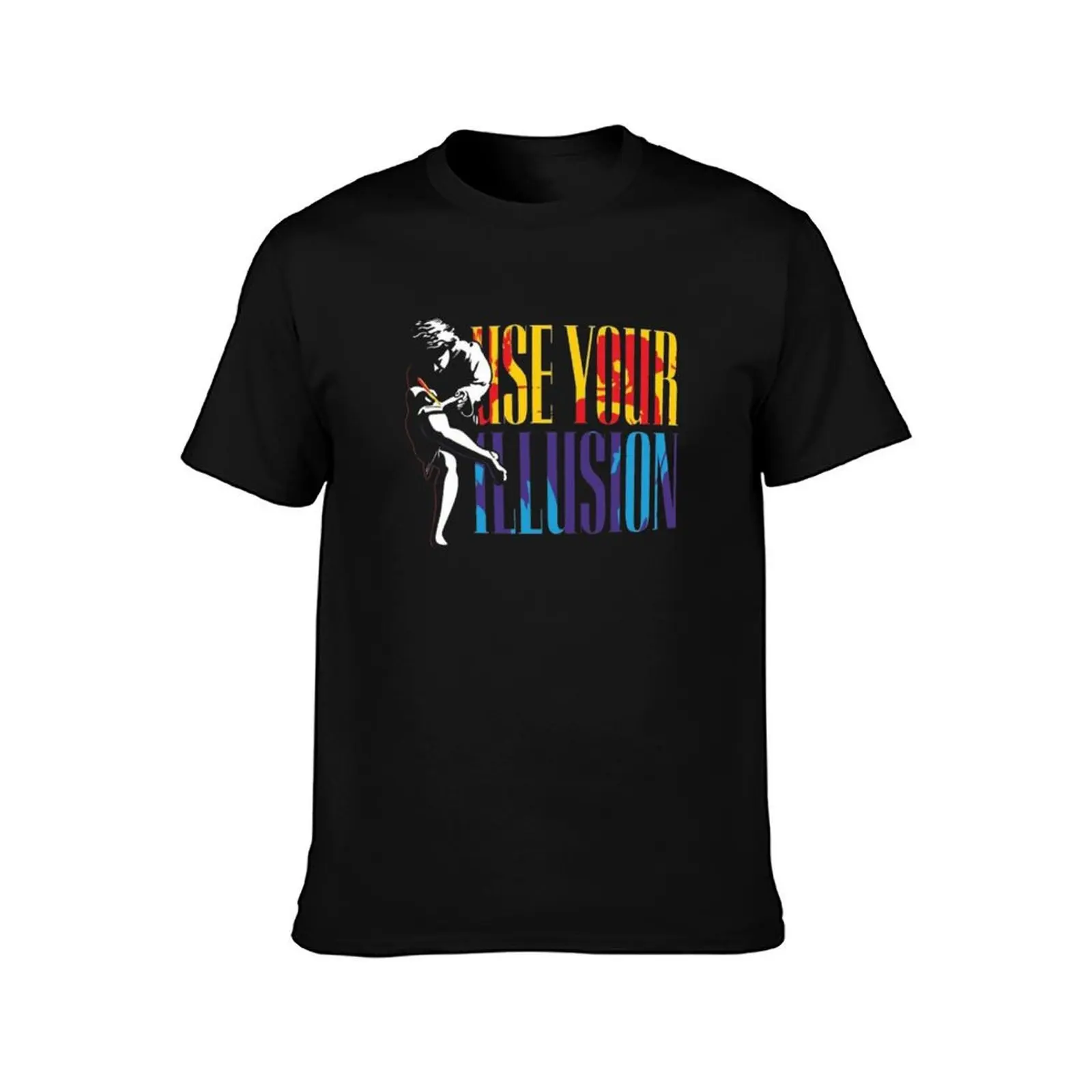 Use Your Illusion T-Shirt quick drying anime Funny t-shirt sweat clothes for men