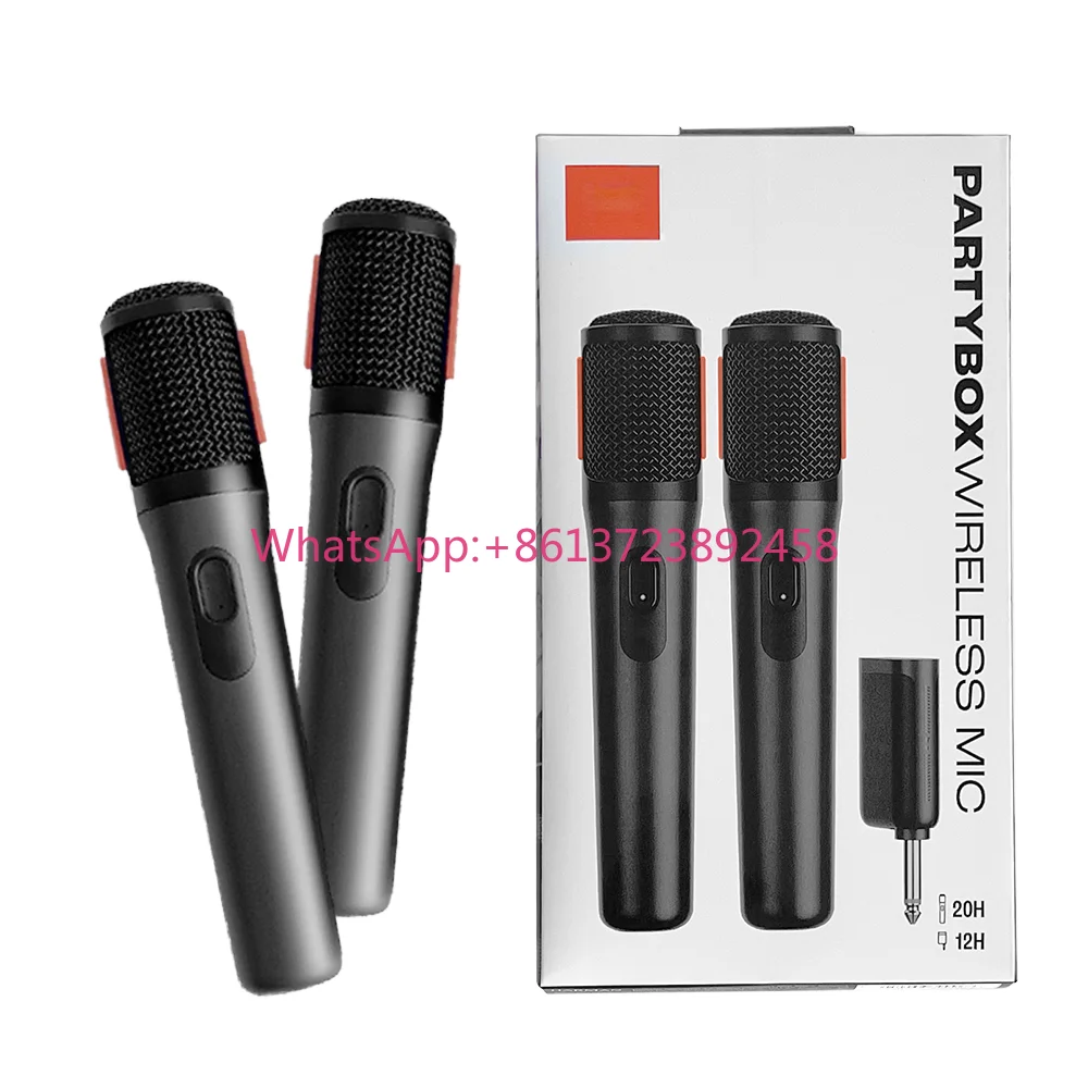 

Partybox Wireless Handheld Microphone for Karaoke and Parties with Long Battery Life and Clear Sound Quality