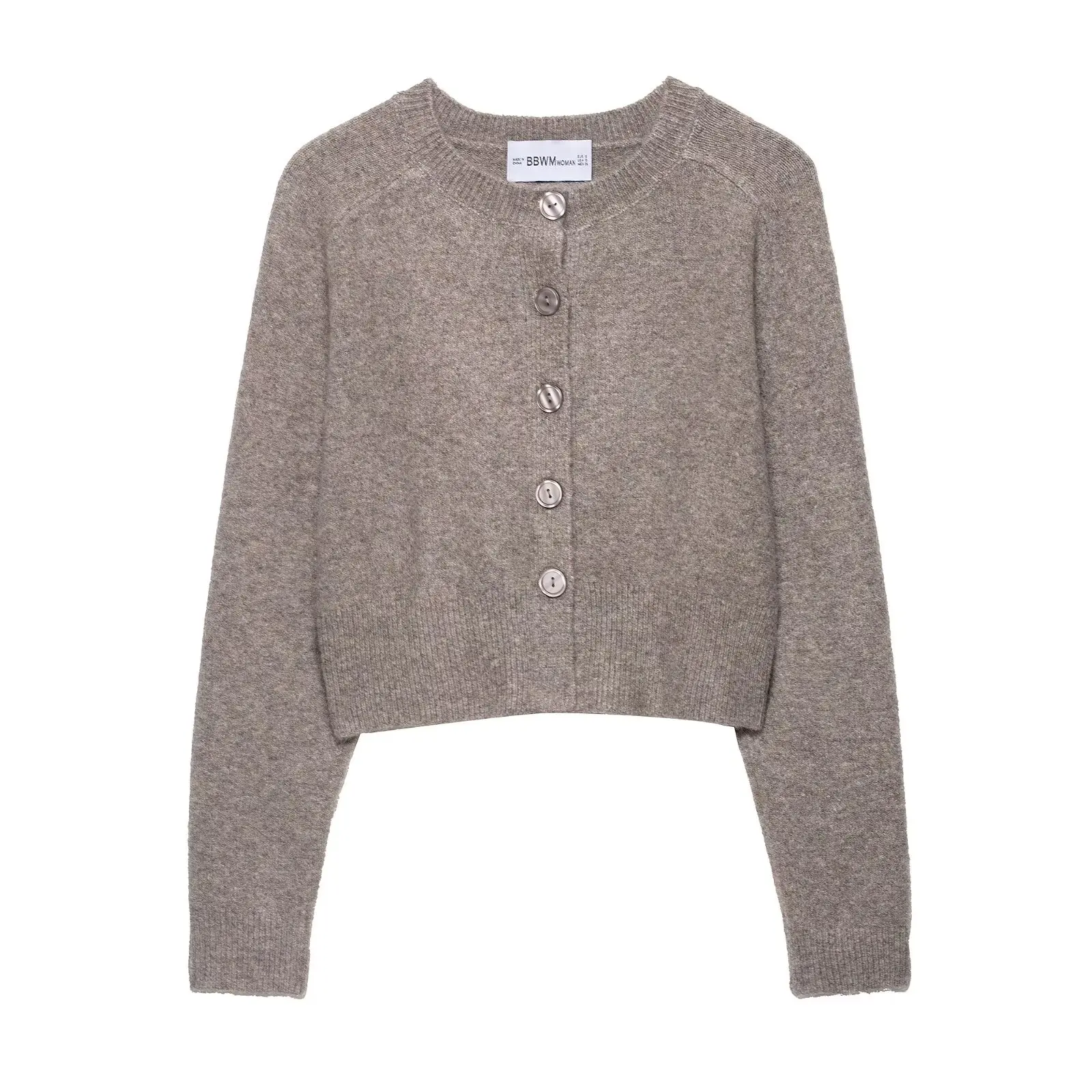 

Женский вязаный кардиган, Новое поступление 2025, женский модный модный вязаный кардиган на пуговицах