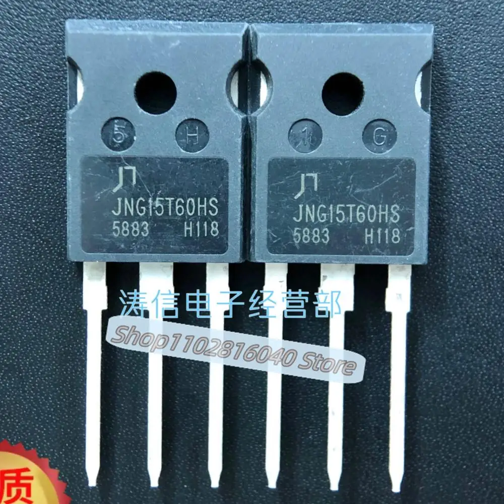 10PCS/Lot JNG15T60HS  TO-247 IGBT 15A 600V Best Quality Imported Original