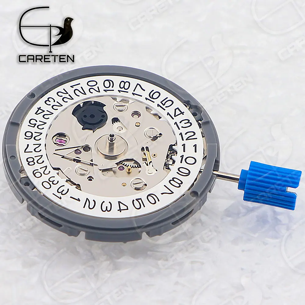 for Japan Genuine NH35 NH35A Automatic movement gold 24 Jewels Accuracy Mechanical Date at 3 o\'clock Crown nh35 movements case