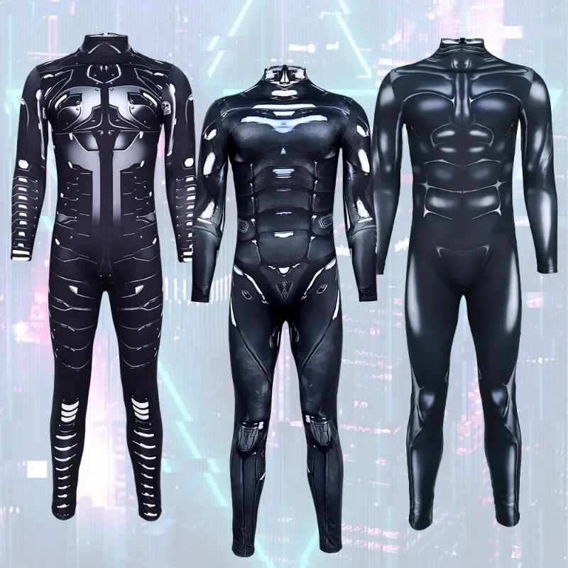 

Halloween 3D Digital Print Zentai Bodysuit Full Body Tight Cosplay Costume for Adults Stage Performances Themed Parties Jumpsuit
