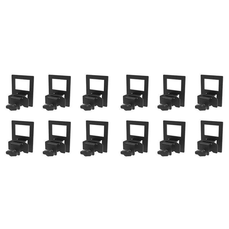 B97A-マットレススライドストッパー極厚マットレスホルダー金属ベッドフレーム用ノンスリップマットレスグリッパーマットレスストッパー12個