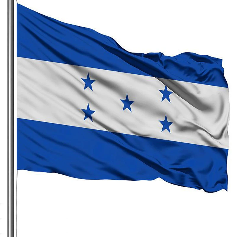 90X150cm Honduras flag  polyester hanging HND HN Honduras banner