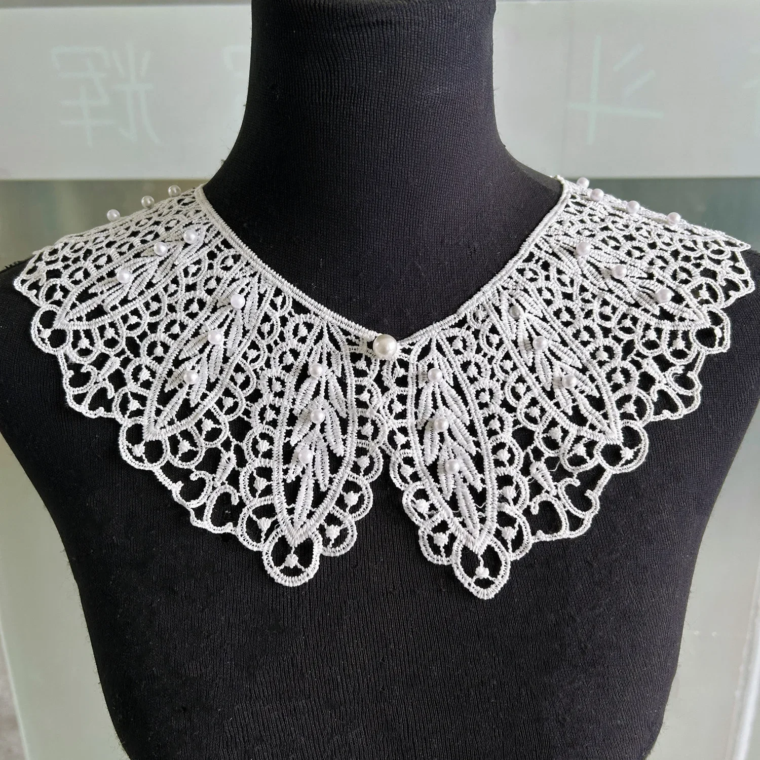 Wholesale sales of 10 pieces Beizhu lace fake collar Lace Lady Hollowed out kapok silk Shawl Fake collar Versatile