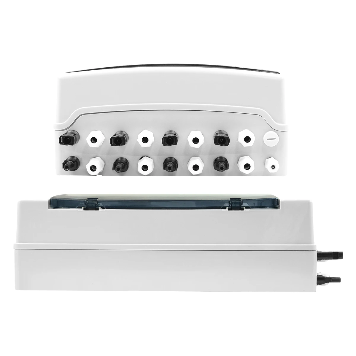 IP65 Outdoor Photovoltaic Combiner Box 24 Ways DC600V Built-in Circuit Breaker Fuse SPD Lightning Protector For PV Panels