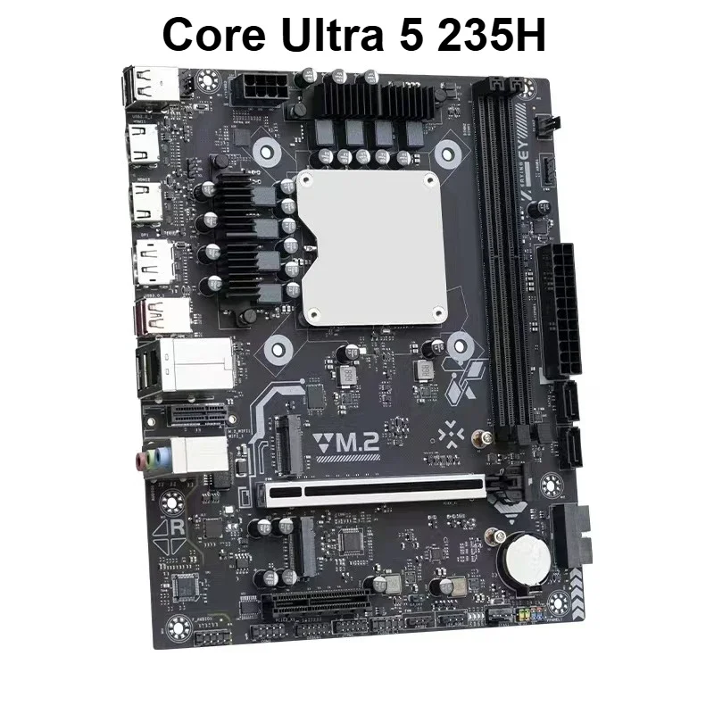 ERYING M-ATX Ultra9 Ultra7 Ultra5 PC Motherboard CPU Combo 185H