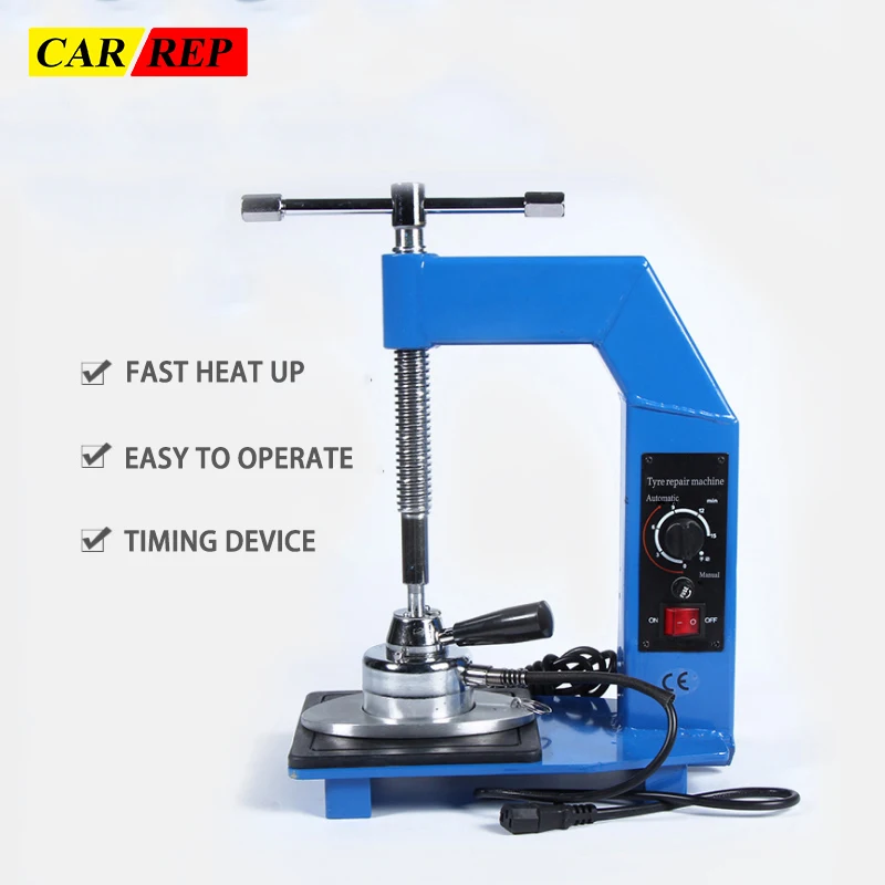 Portable Motorcycle Tire Repairing Machine Hot Sale New Style City Car Vulcanizing Machine 220v Timing And Thermostatic Tools