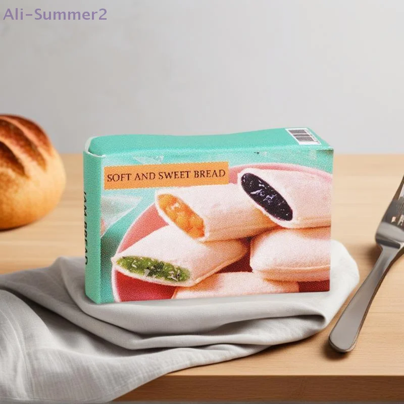 {Summer2} Juego de modelos de caja de refrigerios en miniatura para casa de muñecas, juego de simulación de escena de supermercado - 10 piezas.