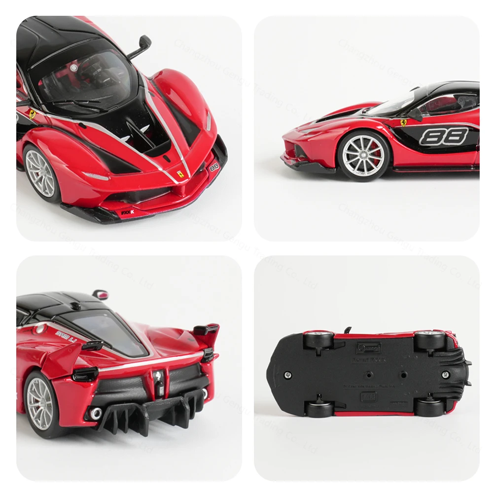 Bburago 1:43 Ferrari FXX K Static Die Cast Vehicles Collectible Model Car Toys